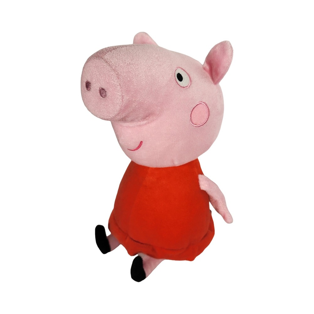Just Play Peppa Pig Plush Stuffed Animal Pink Red Dress 12 Inch‎ 2021 Nick Jr